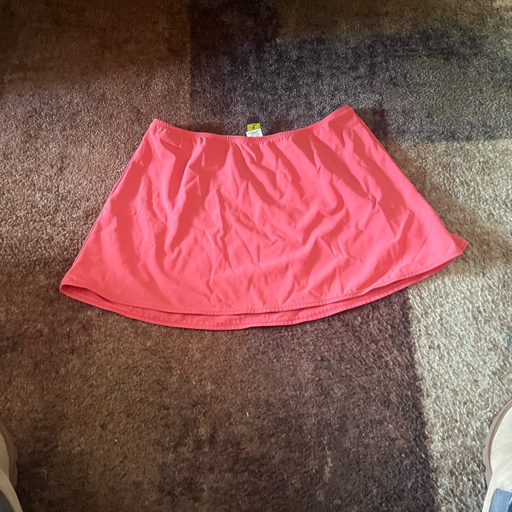 Cazimi Swim Skirt Coverup Coral